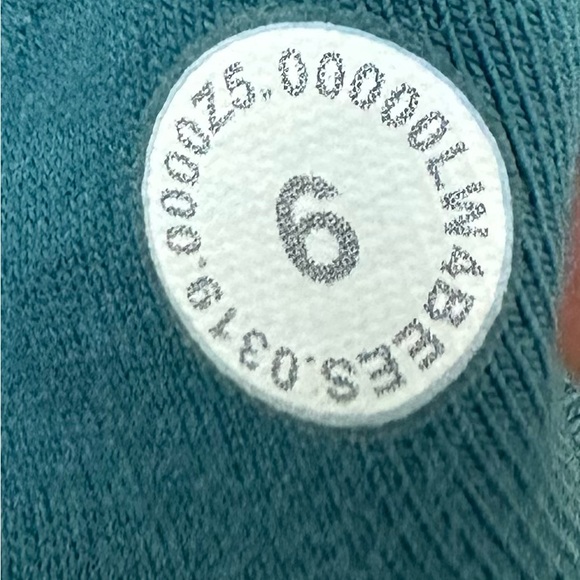 EUC Lululemon Full-Zip Scuba Hoodie – Seabreeze – Teal/Blue – Women’s Size 6 - Picture 7 of 7